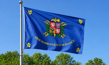 Hasičské vlajky a prapory