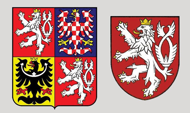 Velk a mal sttn znak esk republiky
