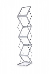 Stojan na letky klasik s kufkem