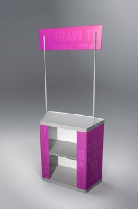 PVC Promo stol�k 80 + topper