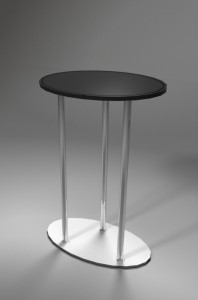 Textiln ovln stolek 60