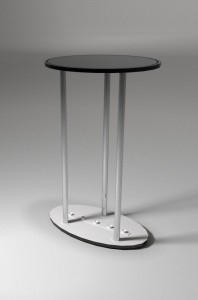 LED Textiln ovln stolek 60