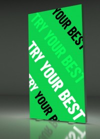 Oboustrann LED Light box