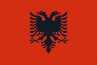 Samolepka - vlajka Albnie