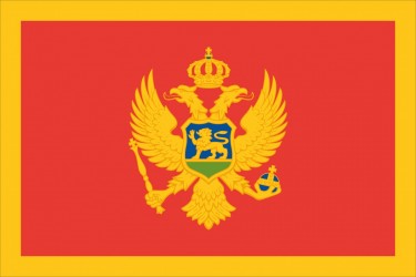 Samolepka - vlajka �ern� Hora