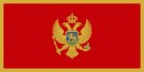 Samolepka - vlajka Černá Hora