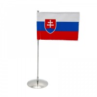 Stojnek kovov chromovan LUX: 30 cm