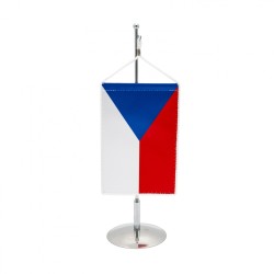 Stojánek kovový chromovaný LUX: 30 cm