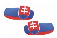 Slovensk� vlajka na zrc�tko auta - p�r