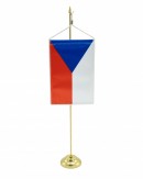 Stojnek kovov zlat 40 cm