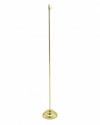 Stojnek kovov zlat 40 cm