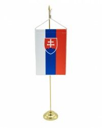 Stojnek kovov zlat 40 cm