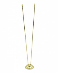 Stojan�ek kovov� zlat� 30/40 cm