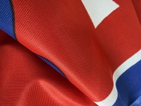 Slovensk� vlajka na sto�iar s ramenom