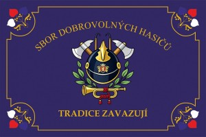 Hasi�sk� vlajka tradi�n� - modr�