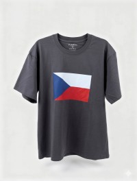 Tri�ko s potiskem vlajka �R