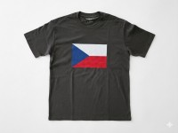 Tri�ko s potiskem vlajka �R