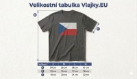 Tri�ko s potiskem vlajka �R