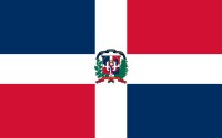 Vlajka Dominiknsk republiky