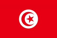 Vlajka Tunisko