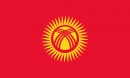 Vlajka Kyrgyzstn