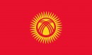 Vlajka Kyrgyzstn