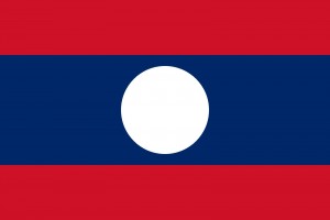 Vlajka Laos