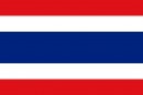 Vlajka Thajsko
