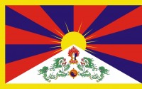 Stolov� vlajo�ka Tibetu