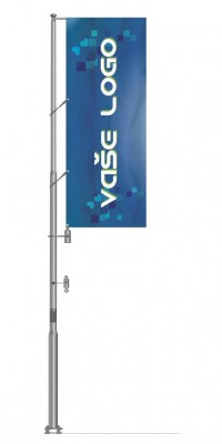 Hliníkový vlajkový stožár Banner