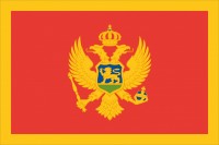Stolov� vlajo�ka �ierna Hora