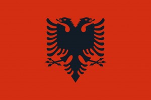 Vlajka Alb�nsko