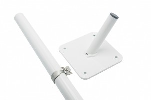 Drk na vlajku: fasdn komplet + ocelov tye