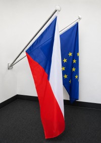 Komplet fasádní držák na vlajku luxusní + tyče