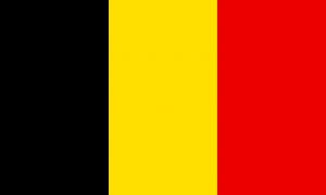 Samolepka - vlajka Belgie