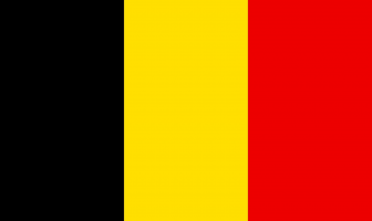 Samolepka - vlajka Belgie