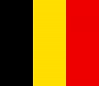 Samolepka - vlajka Belgie