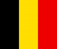 Samolepka - vlajka Belgie