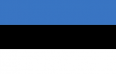 Samolepka - vlajka Estonsko