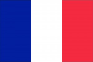 Samolepka - vlajka Francie