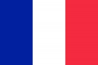 Samolepka - vlajka Francie
