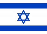 Samolepka - vlajka Izrael