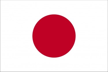 Samolepka - vlajka Japonsko