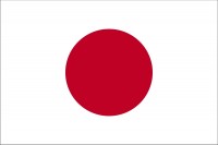 Samolepka - vlajka Japonsko