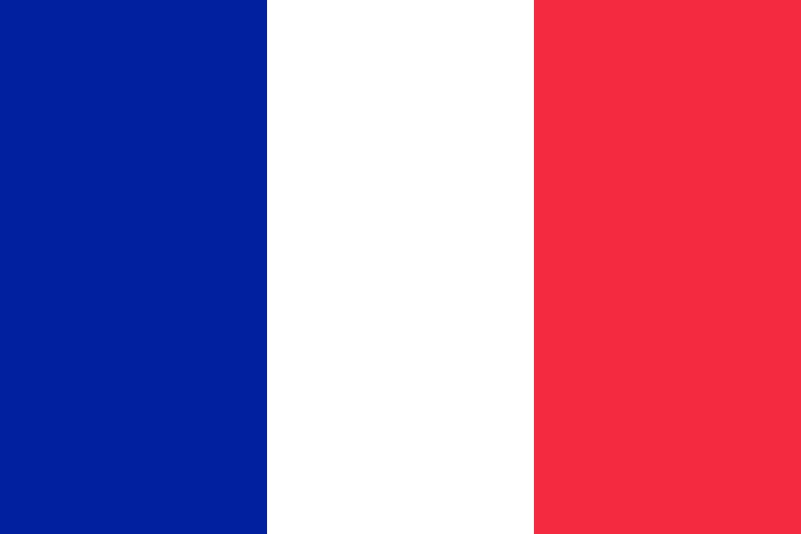 Vlajka Francie - 30 x 45 cm