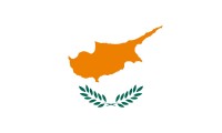 Samolepka - vlajka Kypr