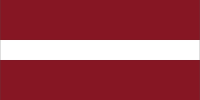 Samolepka - vlajka Lotysko