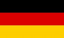Samolepka - vlajka Německo