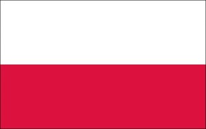 Samolepka - vlajka Polsko
