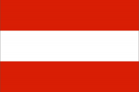 Samolepka - vlajka Rakousko